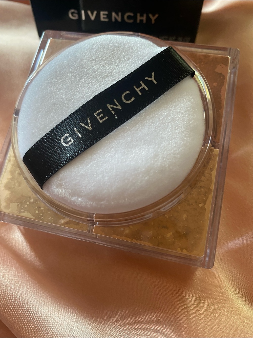 Givenchy Prisme Libre 4-Color Loose Powder - Beige, Light Brown, Peach, Cream - Picture 4 of 6